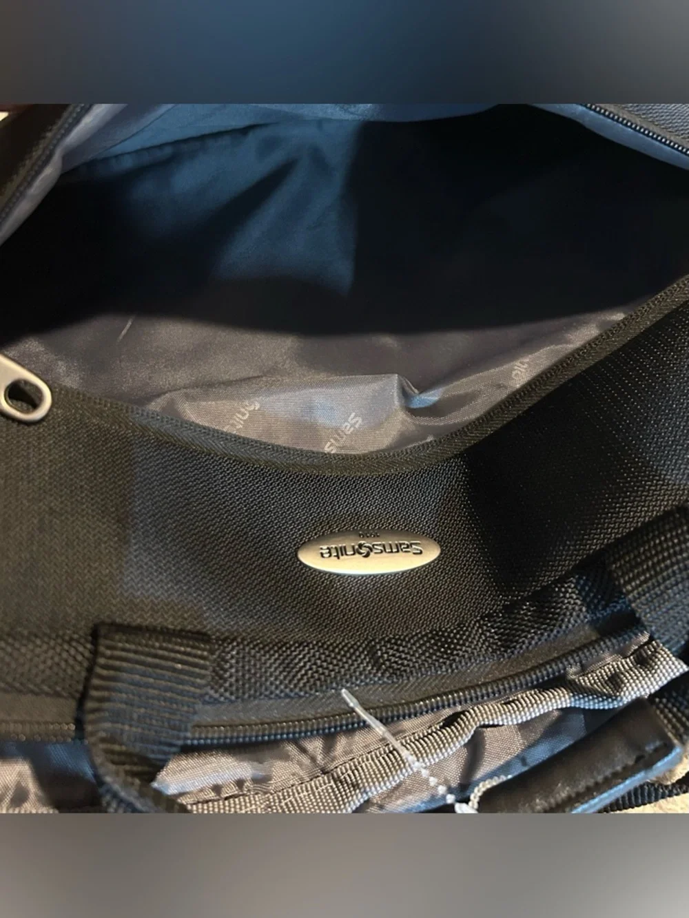 Samsonite Black Men's Laptop Briefcase Shoulder Bag